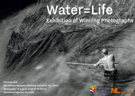 „Вода=живот“ - изложба на фотографии во Охрид